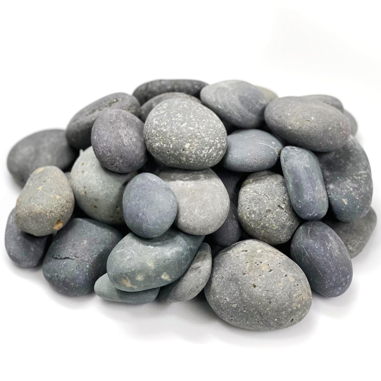 Handpicked Mexican Beach Pebbles 20 lb|Natural Unpolished Stones Perfect for Landscaping, Garden, Pathways, Crafts, Outdoor Décor|Decorative Rocks from Baja Peninsula.