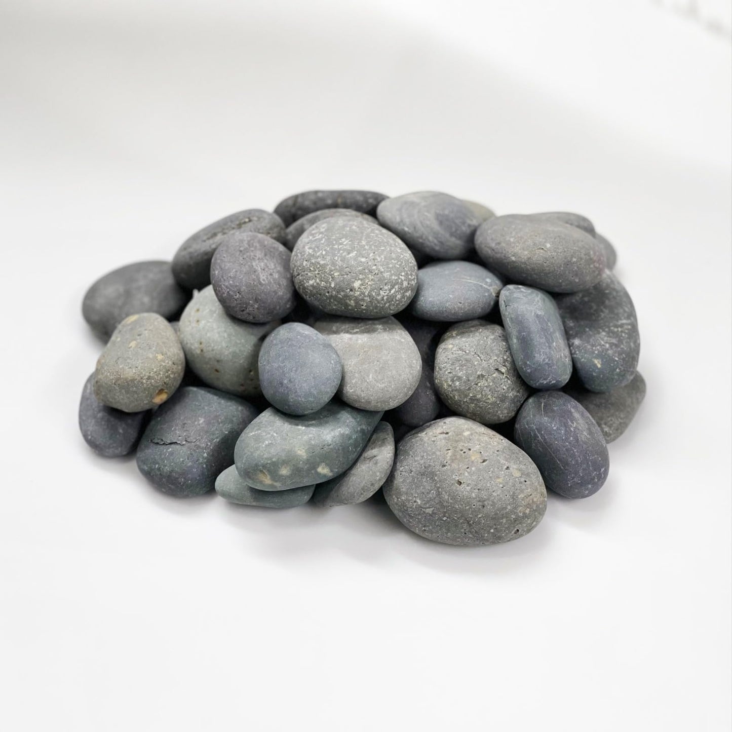 Handpicked Mexican Beach Pebbles 20 lb|Natural Unpolished Stones Perfect for Landscaping, Garden, Pathways, Crafts, Outdoor Décor|Decorative Rocks from Baja Peninsula.