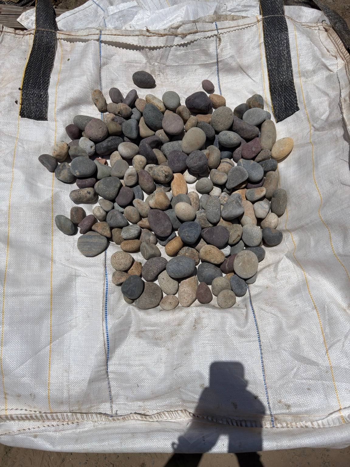 Mixed Mexican beach pebbles 1 to 2 inch — Pacific Pebble