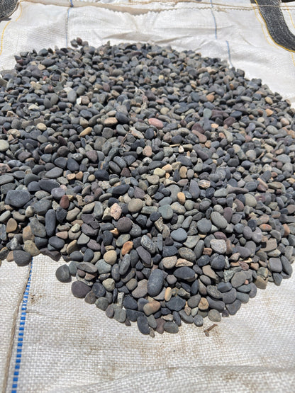 Mixed Mexican beach pebbles 1/4 inch — Pacific Pebble