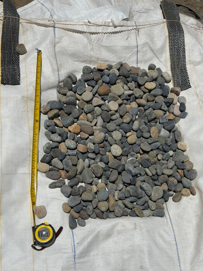 Mixed Mexican beach pebbles half to 1 inch — Pacific Pebble